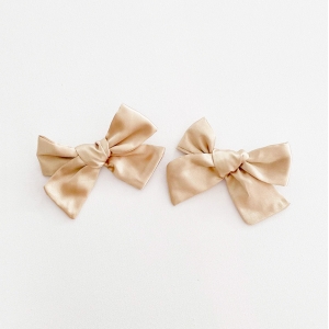 Girl Hair Clip Bow Christmas Pair (GHP9195)